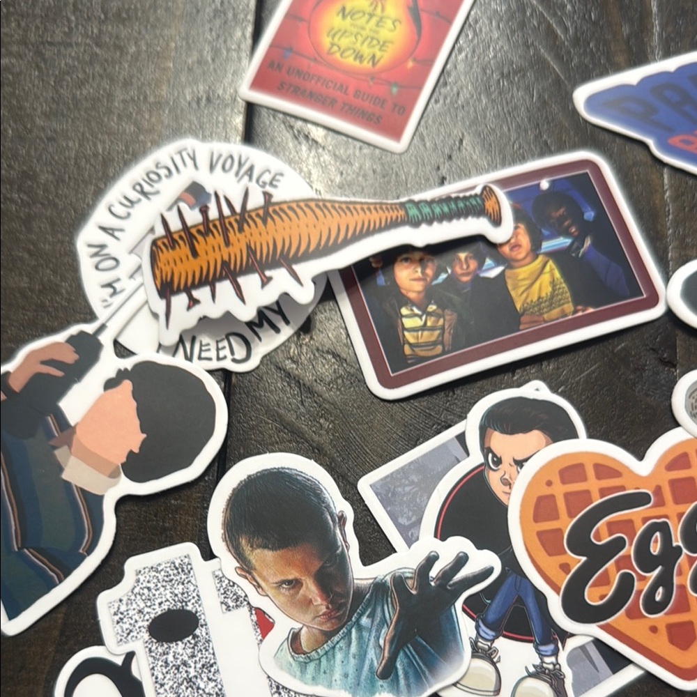 Stranger Things Themed Sticker Pack - Multicolor - Picture 2 of 7